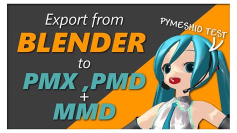 pmx to blender|i need to help about model converting :: Blender General。